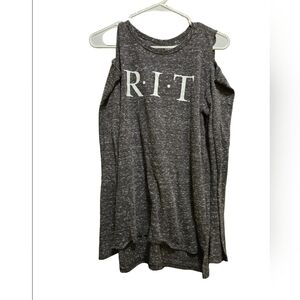 Redshirt RIT Long Sleeve Open Shoulder Shirt Size L